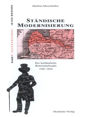 cover image of Ständische Modernisierung